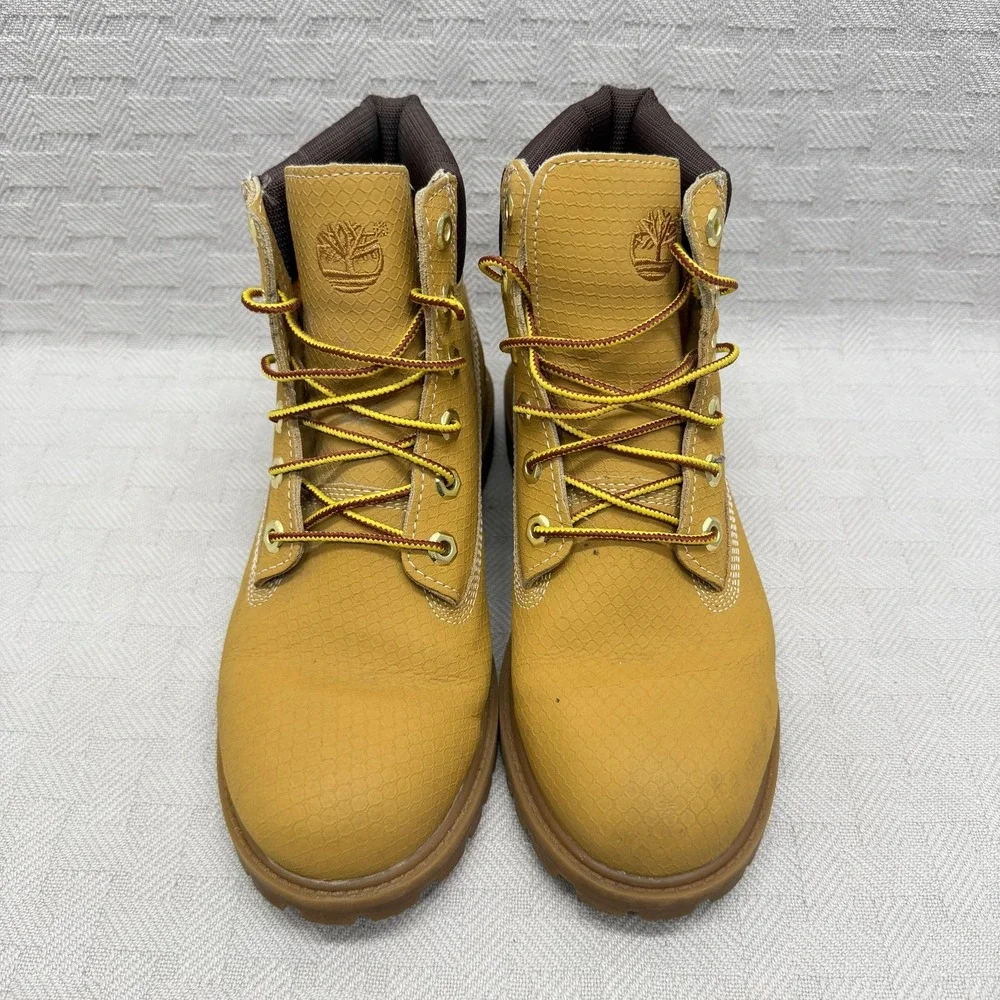 Timberland 6596R‎ 3701 Boys Boot Size 6 Yellow Walking